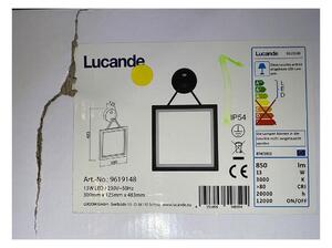 Lucande - Applique per esterni a LED con sensore MIRCO LED/13W/230V IP54