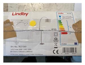 Lindby - Lampada da terra RAILYN 1xE27/60W/230V