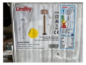 Lindby - Lampada con piedistallo GARRY 1xE27/60W/230V + LED/15W/230V