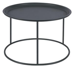 Tavolino grigio scuro , ø 56 cm Ivar - WOOOD