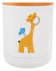 Thermos per bambini arancione e bianco 480 ml Žirafa - Orion