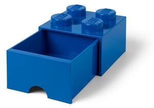 Scatola portaoggetti blu con cassetto - LEGO®