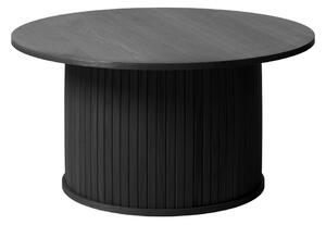 Tavolino rotondo nero ø 90 cm Nola - Unique Furniture