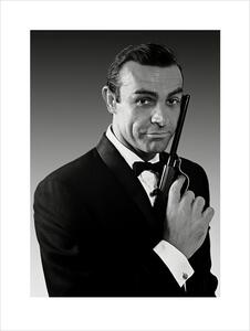 Stampa d'arte James Bond 007 - Connery, (60 x 80 cm)