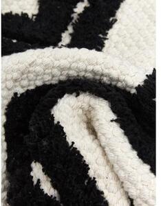 Copricuscino in lana grossa fatta a mano con frange Belen
