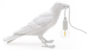 SELETTI Bird Lamp White Waiting Outdoor