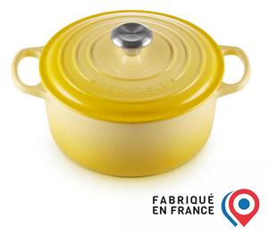 LE CREUSET Cocotte Evolution in Ghisa 20 cm Giallo