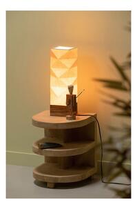 Lampada da tavolo beige (altezza 43 cm) Brett - WOOOD