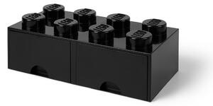 Contenitore nero con due cassetti - LEGO®