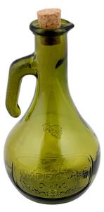 Bottiglia per aceto in vetro riciclato verde , 500 ml Di Vino - Ego Dekor