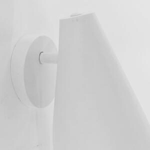 Lampada da parete bianca, altezza 16 cm Lisboa - SULION