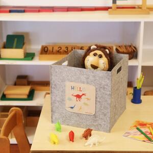 Organizzatore di giocattoli per bambini in tessuto - Mioli Decor