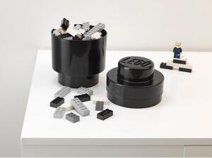 Scatola rotonda nera per l'archiviazione - LEGO®