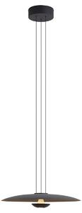 Lampada a Sospensione Moderna Nera Incl. LED Dimmerabile - Smith