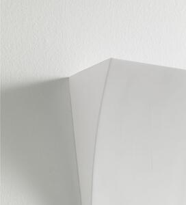 Lampada da parete in ceramica bianca Firenze - Tomasucci