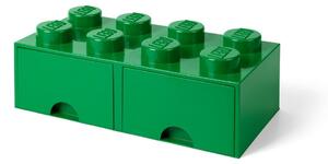 Contenitore verde con 2 cassetti - LEGO®