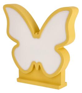 Lampada per bambini gialla Butterfly - Candellux Lighting