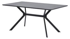 Tavolo da pranzo nero , 200 x 90 cm Bruno - WOOOD
