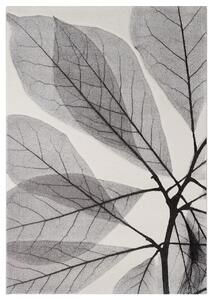Tappeto Moderno Leaves Grigio Caleffi