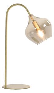 Lampada da tavolo color bronzo (altezza 50,5 cm) Rakel - Light & Living