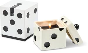 Paddywax Lucky Dice Lava Stone candela profumata di ceramica 283 g
