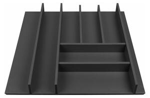 Credenza nera per cassetto 48 x 47 cm Wood Line - Elletipi