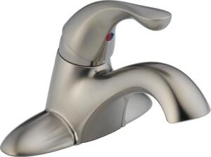 Rubinetto per lavabo a un'unica leva, modello Classic, serie Delta 520-ssmpu-dst, finitura in acciaio inossidabile