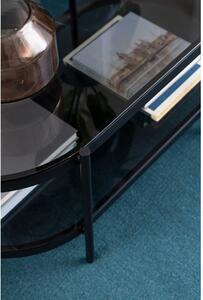 Tavolino con piano in vetro 95x50 cm Bayonne - Actona