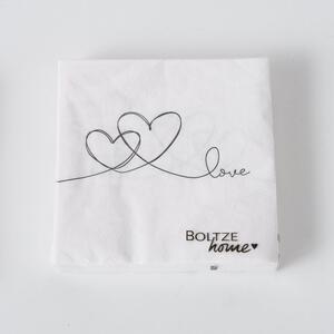 Tovaglioli di Carta Herla Cuore Love confezione (20) - Boltze