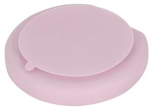 Piatto per bambini in silicone rosa Piatto, ø 20 cm - Kindsgut