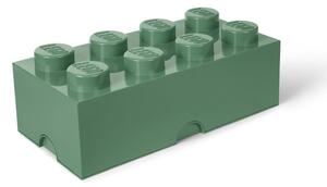 Scatola portaoggetti verde cachi - LEGO®