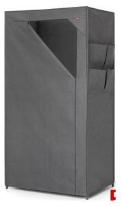 Armadio in tessuto grigio 79x155 cm - Rayen