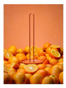 Porta asciugamani da cucina in metallo arancione ø 14,5 cm Singles - Zone