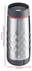 Tazza termica grigio chiaro 400 ml Viva - Westmark