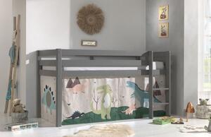 Tenda da letto per bambini 196,5x86,5 cm Dino - Vipack