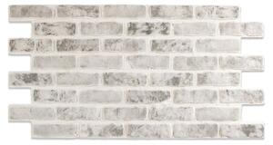 Pannello decorativo in stile mattone, realizzato in polistirene espanso indurito