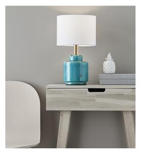Lampada da tavolo blu e bianca Cous - Markslöjd