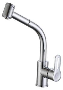 DP GRIFERIA GC11082: Miscelatore monocomando con scarico alto, ideale per lavabi