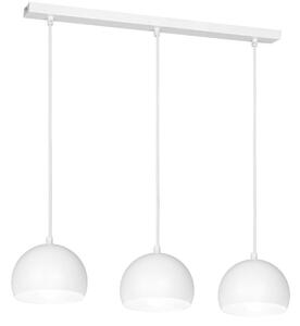 Lampada a sospensione bianca a 3 tonalità 65cm Sool 3xE27 15W Luminex
