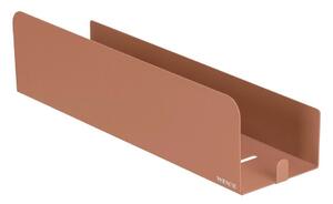 Mensola da bagno senza foratura marrone in acciaio inox con aggancio Turbo-loc Lizan – Wenko