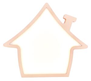 Lampada per bambini rosa House - Candellux Lighting