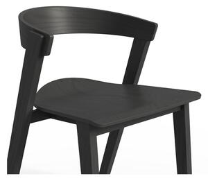 Set di 2 sedie da pranzo in legno di faggio nero Sand - TemaHome