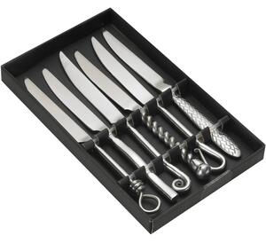 Set di 6 coltelli in acciaio inox in confezione regalo Forgiata - Jean Dubost