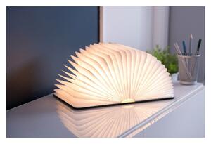 Piccola lampada da tavolo a LED nera a forma di libro Booklight - Gingko