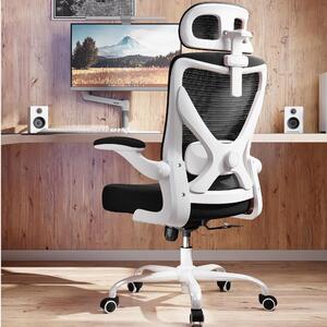 Sedia da ufficio TRALT - Sedia ergonomica da ufficio con supporto lombare regolabile e poggiatesta