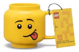 Tazza per bambini in ceramica gialla 530 ml Head - LEGO®