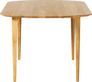 Tavolo ovale in legno di quercia Archie, 200 x 100 cm