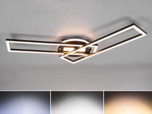 Lampada da soffitto a LED TWISTER 30W Da 2700 a 6000K 4500 lm metallo bianco e nero dimensioni: 8,5 x 90,5 x 24,5 cm IP20 RL