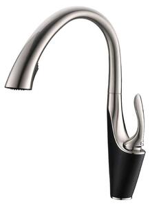 Solidchoice - Rubinetto da cucina a risparmio idrico con funzione estraibile