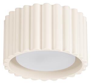 Faretto beige in metallo ø 10 cm Zora – Sollux